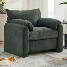 Jacque Chenille Armchair